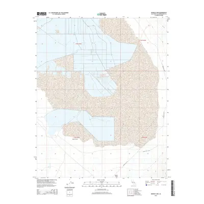 2015 Map of Searles Lake, 2015 Print