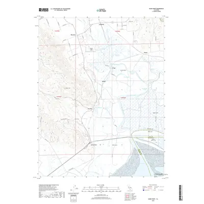 2018 Map of Sears Point, 2018 Print