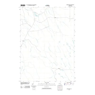 2010 Map of Sears Pond, 2010 Print