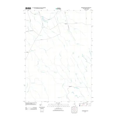 2013 Map of Sears Pond, 2013 Print