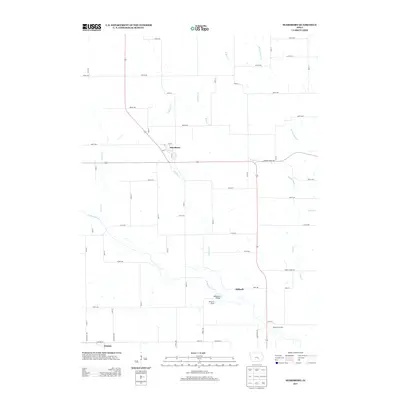 2013 Map of Searsboro, 2013 Print