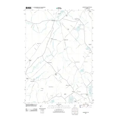 2011 Map of Searsmont, 2011 Print