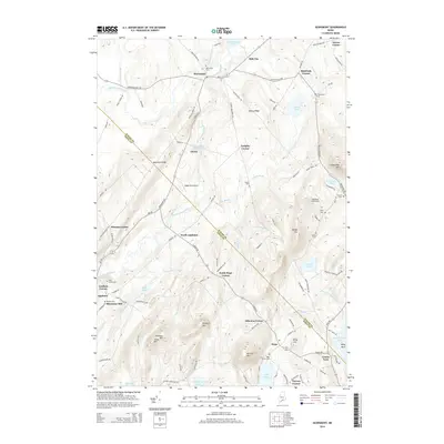 2014 Map of Searsmont, 2014 Print