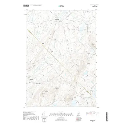 2018 Map of Searsmont, 2018 Print
