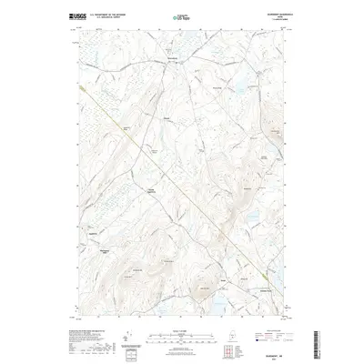 2021 Map of Searsmont, 2021 Print
