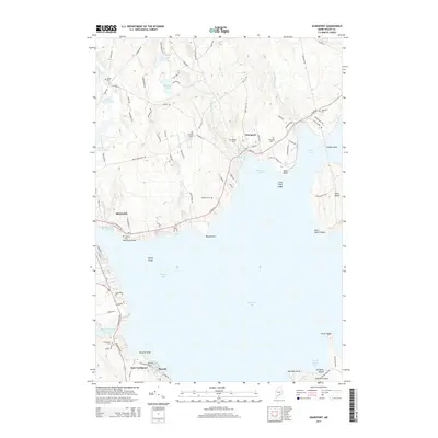2014 Map of Searsport, 2014 Print