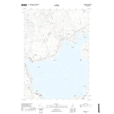 2018 Map of Searsport, 2018 Print