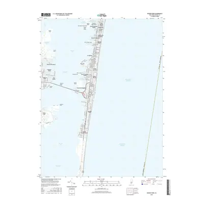 2016 Map of Seaside Park, 2016 Print