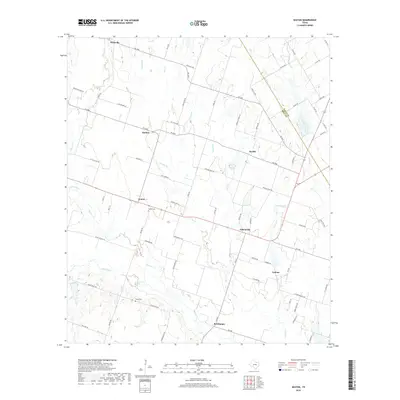 2019 Map of Seaton, 2019 Print