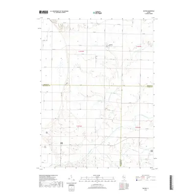 2018 Map of Seaton, 2018 Print