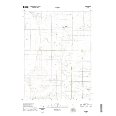 2021 Map of Seaton, 2021 Print