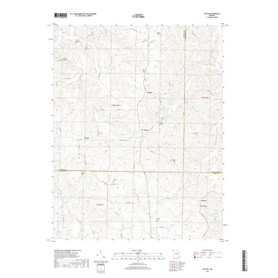 2017 Map of Seaton, 2017 Print