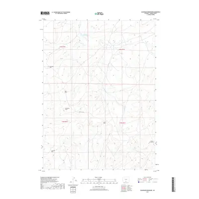 2017 Map of Seaverson Reservoir, 2017 Print