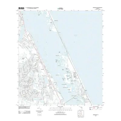 2012 Map of Sebastian, 2012 Print