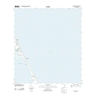 2012 Map of Sebastian NW, 2012 Print