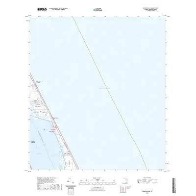 2021 Map of Sebastian NW, 2021 Print