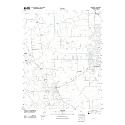 2012 Map of Sebastopol, 2012 Print
