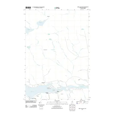 2011 Map of Sebec Lake East, 2011 Print