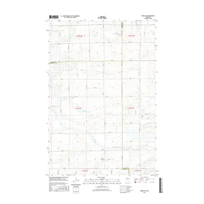 2016 Map of Sebeka NW, 2016 Print