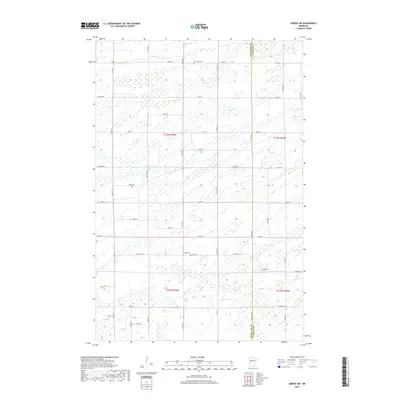2019 Map of Sebeka SW, 2019 Print
