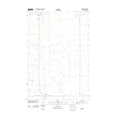 2013 Map of Sebeka, 2013 Print