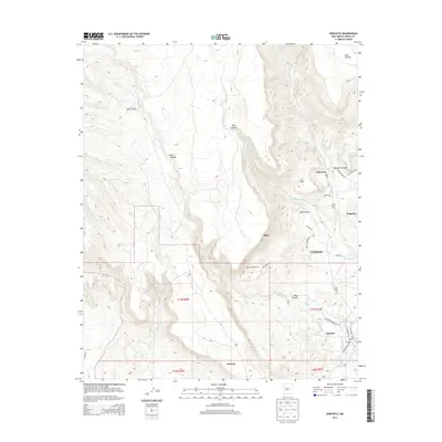 2013 Map of Seboyeta, 2013 Print