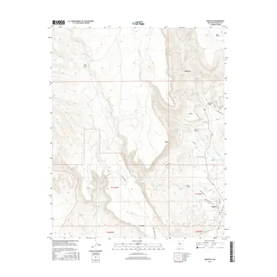 2017 Map of Seboyeta, 2017 Print