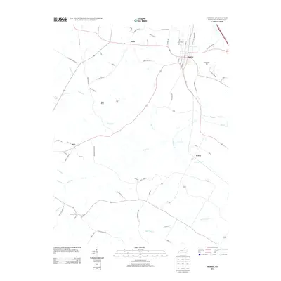 2013 Map of Sebree, 2013 Print