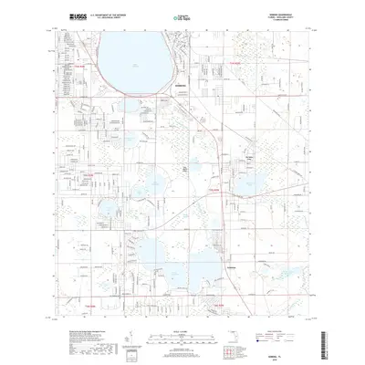 2018 Map of Sebring, 2018 Print