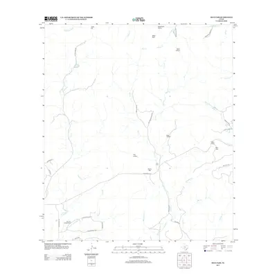 2013 Map of Seco Pass, 2013 Print