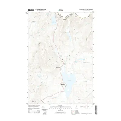 2015 Map of Second Connecticut Lake, 2015 Print