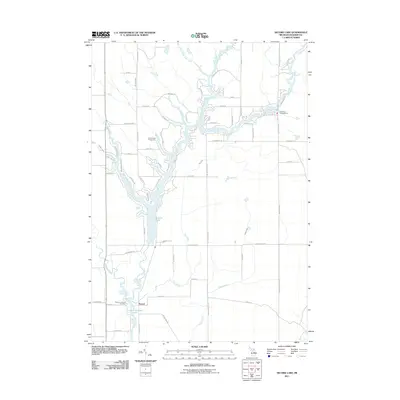 2011 Map of Secord Lake, 2011 Print