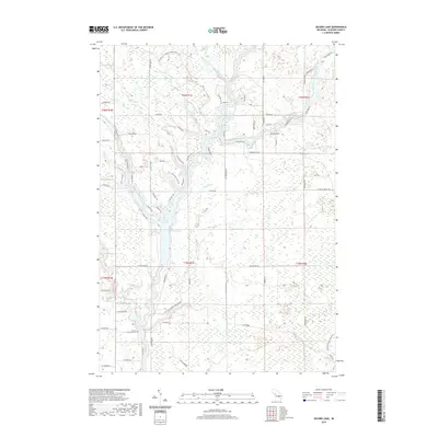 2019 Map of Secord Lake, 2019 Print
