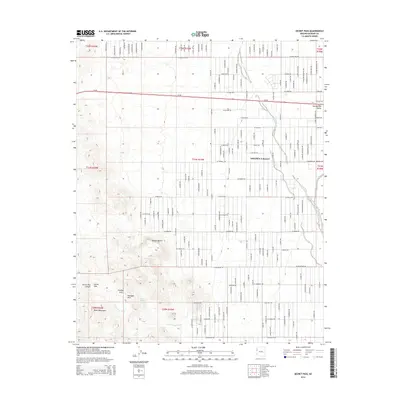 2014 Map of Secret Pass, 2014 Print