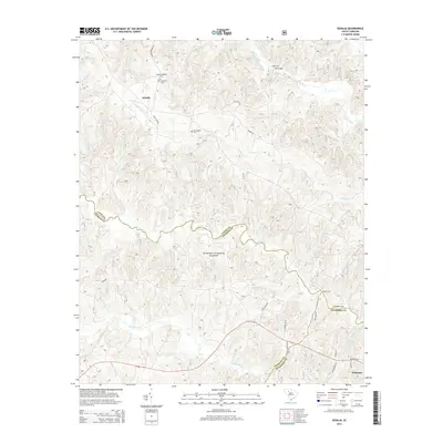 2014 Map of Sedalia, 2014 Print