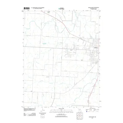 2011 Map of Sedalia West, 2011 Print