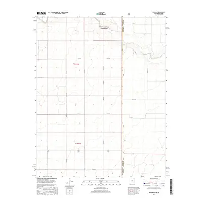 2017 Map of Sedan NE, 2017 Print