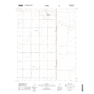 2020 Map of Sedan NE, 2020 Print