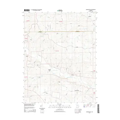 2015 Map of Sedgewickville, 2015 Print