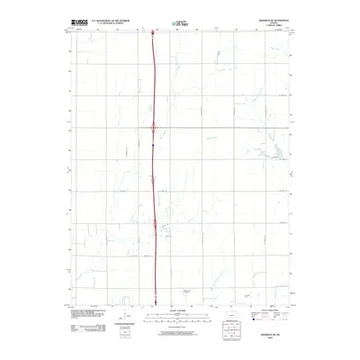 2009 Map of Sedgwick NE, 2009 Print