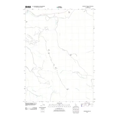 2010 Map of Sedgwick Peak, 2010 Print