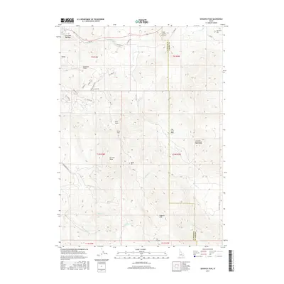 2017 Map of Sedgwick Peak, 2017 Print