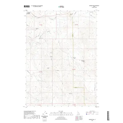 2020 Map of Sedgwick Peak, 2020 Print