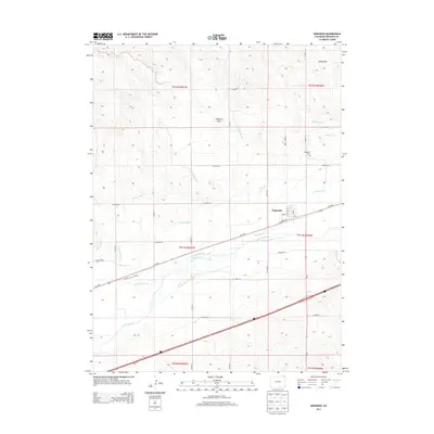 2013 Map of Sedgwick, 2013 Print