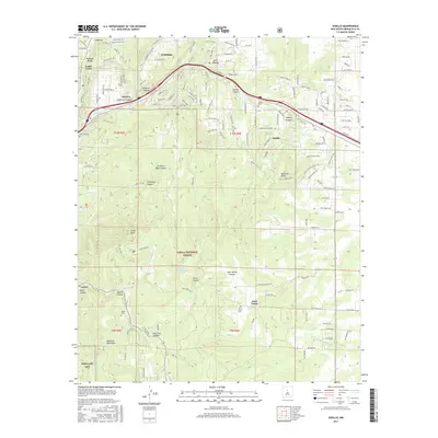 2017 Map of Sedillo, 2017 Print