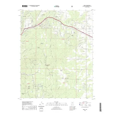 2020 Map of Sedillo, 2020 Print