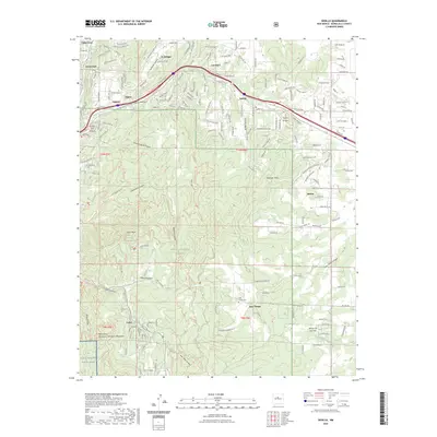 2023 Map of Sedillo, 2023 Print