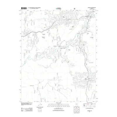 2011 Map of Sedona, 2011 Print