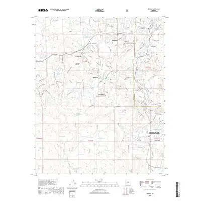 2018 Map of Sedona, 2018 Print