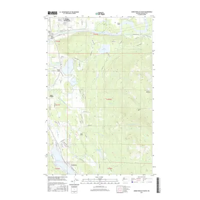 2017 Map of Sedro-Woolley South, 2017 Print